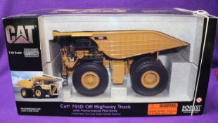 A 1:50 scale Norscot CAT 793D Off Highway Truck, with performance plus body. An impressive miniature