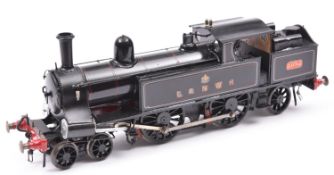 A finescale O gauge kitbuilt model of an LNWR 4-4-2T Webb Metropolitan tank locomotive, 3095, in