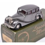 Lansdowne Models LDM.8 1954 Triumph Renown Saloon. In metallic gun metal grey with deep red