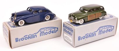 2 Brooklin Models. BRK.1x 1933 Pierce Arrow. A 1992 Limited Edition/Special Issue 'Brooklin