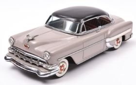 A Japanese Tinplate Marusan Toys Kosuge (SAN) 1954 Chevrolet Bel-Air 2-Door Hardtop. A free wheel