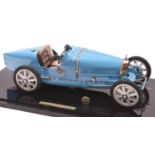 A fine scale Art Collection Model of a Bugatti Type 35 G.P. De Lyon 1924 2-Seater Sports Car. Made