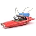 A rare Japanese SKK Ichida Gyron Tinplate Battery Powered 1960 FORD Concept Car. A futuristic