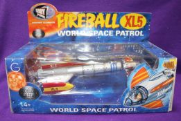A Product Enterprise Limited Gerry Anderson Diecast Classics Fireball XL5 World Space Patrol rocket.