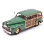 An MLB (Italian) Produced Heavy Tinplate late 1940's Style Plymouth 'Woody' Station Wagon. A