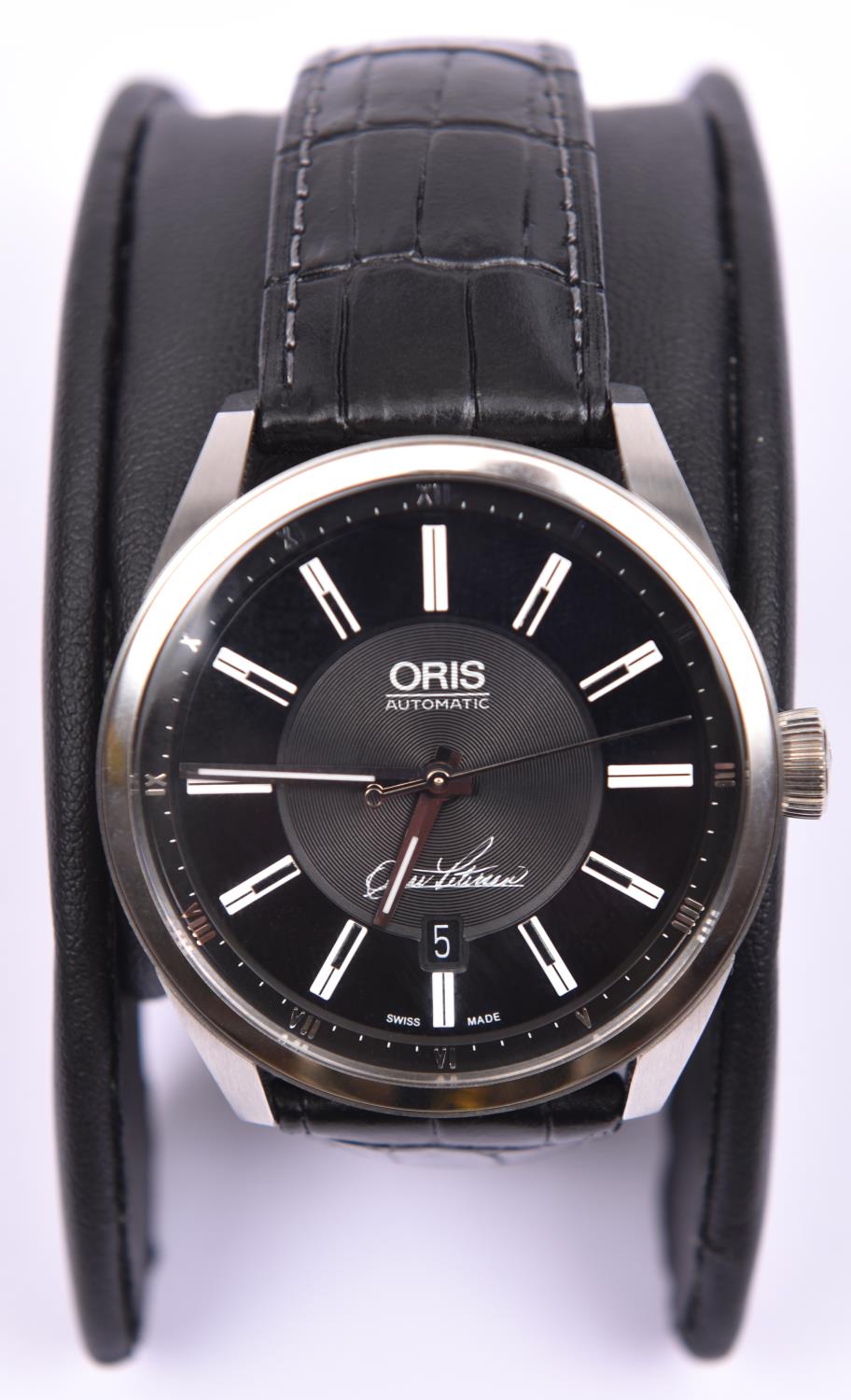 An Oris Oscar Peterson Automatic watch with automatic self winding mechanism. Limited edition (311/