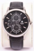 A Royal, London watch 41040-02 with quartz movement. 5ATM water resistant to 50m T-21. Stainless
