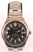 An Accurist Sports MB614 'All Terrain' watch with quartz movement. Black face with separate