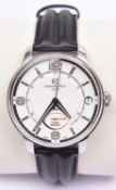 A Christopher Ward C90 Beckett's Power Reserve watch with automatic self winding mechanism. 24 jewel