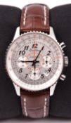 A Breitling Montbrilliant 01 Automatic watch with automatic self winding mechanism. With stainless