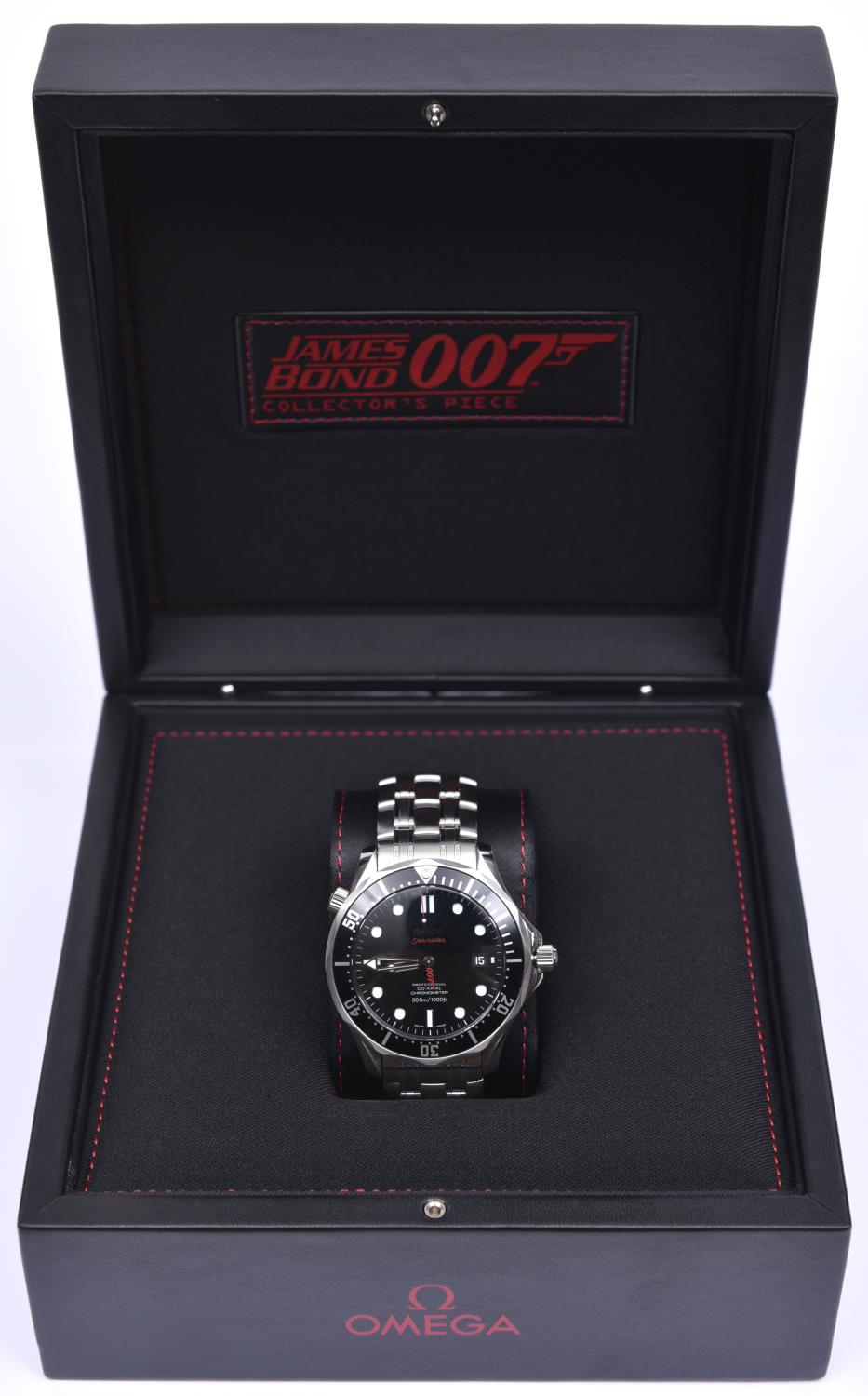 An Omega Seamaster James Bond 007 Automatic co-axial chronometer watch with automatic self winding - Image 3 of 5