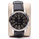 A Longines Legend Diver Automatic watch with automatic self winding mechanism. Stainless steel case,