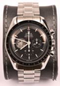 An Omega Speedmaster Professional 'Apollo 11, 40th Anniversary Moon Landing' (20 July 1969) watch