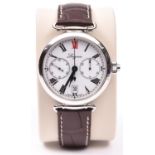 A Longines 180th Anniversary Colomn-Wheel Single Push-Piece Chronograph Automatic watch with