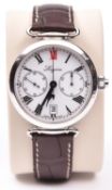 A Longines 180th Anniversary Colomn-Wheel Single Push-Piece Chronograph Automatic watch with