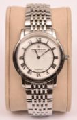 A Dreyfuss & Co. DGB00010/01 Series 1980 watch with quartz movement. Stainless steel case and
