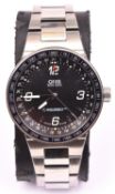 An Oris Williams F1 Automatic watch with automatic self winding mechanism. With stainless steel case