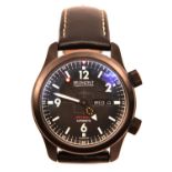 A Bremont U-2 Automatic Chronometer watch with automatic self winding mechanism. Limited edition (