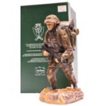 An Ashmor hand painted Fine Bone China figure representing a Falklands War soldier of 40, 42 and