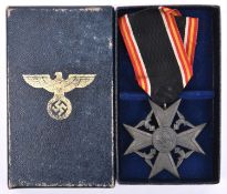 A Third Reich Condor Legion Mother’s Cross, with ribbon, in case of issue. GC £75-100