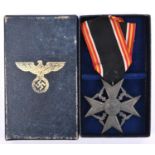 A Third Reich Condor Legion Mother’s Cross, with ribbon, in case of issue. GC £75-100