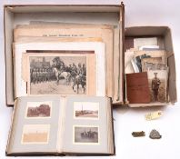 A small archive of material relating to members of the Wybrow family, who served in the Boer War,