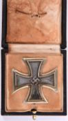 A Third Reich Iron Cross 1st Class, stamped “3” on reverse, in case of issue. GC £100-120