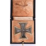 A Third Reich Iron Cross 1st Class, stamped “3” on reverse, in case of issue. GC £100-120