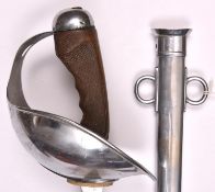 A 1908 pattern cavalry trooper’s sword, the blade slightly narrower than normal with narrow