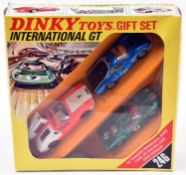 Dinky Toys International GT Gift Set 246. Comprising 3 sports cars - De Tomaso Mangusta 5000 in