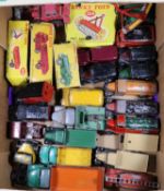 25x Dinky Toys, mainly for restoration. Including; 3x Taxis, 3x Royal Mail Van, 3x Petrol Tank