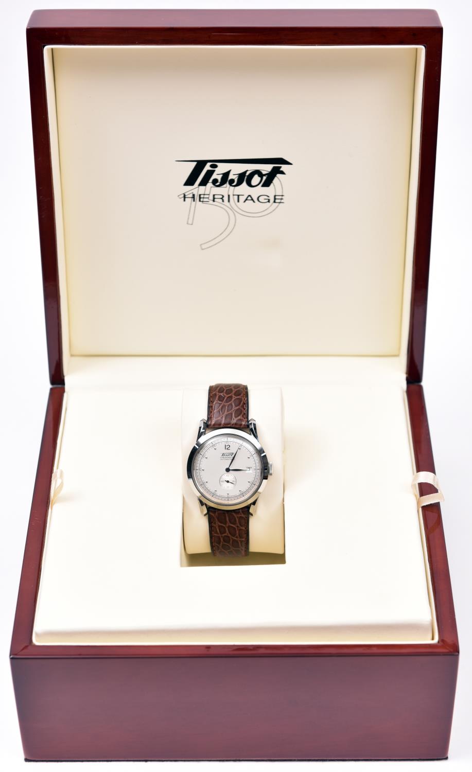 A Tissot Automatic Chronometer watch with automatic self winding mechanism. 150th Anniversary - Image 3 of 4