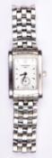 A Longines watch with quartz movement, stainless steel case and bracelet. Case approx 20mm. GC-