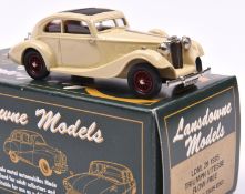 Lansdowne Models LDM.29 1935 Triumph Vitesse Flow-Free. In cream with maroon interior and spoked