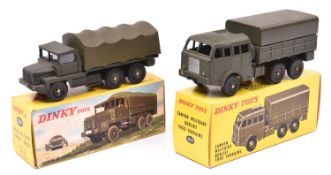 2 French Dinky Military. Camion Militaire Berliet Tous Terrains (818). Together with Camion