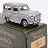 Lansdowne Models LDM.18 1955 Austin A30 Countryman Estate. In light grey with red interior, 'LDM 18'