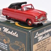 Lansdowne Models LDM. 7B 'RED' 1956 Ford Zephyr Six Convertible-De-Ville. In bright red with pale