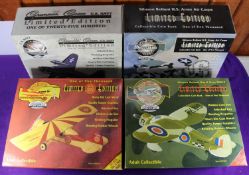 4 Gearbox large scale Coin Box Aircraft. Stinson Reliant U.S. Army Air Corps. Grumman Goose U.S.