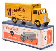 Dinky Supertoys Guy Van 'Weetabix' (514). In yellow livery, with yellow wheels, black tyres,