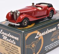 Lansdowne Models LDM.27x 1937 Jensen 'Dual Cowl' Phaeton. L.C.C. 2nd Anniversary Special 'Cary