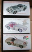 3 Paul's Model Art 1:24 'First Class Collection' Mercedes-Benz Racing/Sports Cars. A 300SLR '