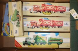 5 Corgi Circus related Vehicles. A Scammell Highwayman & Trailers, Billy Smart's Circus (97897).