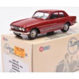 Lansdowne Models LDM.85 1973 Bristol 411 Series III. In maroon with grey interior. '677 BRL'