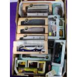 Quantity of Oxford Diecast, Omnibus and Haulage 1:76 scale coaches and commercial vehicles etc. 5x