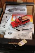 6 First Gear 1/34 1940's-50's American Trucks. 1940's International KB-10 Tow Truck, 'St. Louis'.