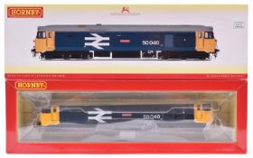 A Hornby BR class 50 Co-Co Diesel Locomotive (R3653). 'Laviathan' RN 50040. In large logo blue