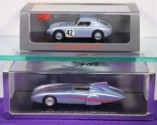 2 Spark 1:43 Record/Racing Cars. An Austin Healey 100S Bonneville 1954 192.62MPH, driver Donald