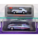 2 Spark 1:43 Record/Racing Cars. An Austin Healey 100S Bonneville 1954 192.62MPH, driver Donald