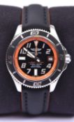 A Breitling Superocean 42 Chronometre Automatic watch with automatic self winding mechanism. Limited