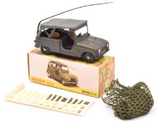 French Dinky Sinpar 4x4 Gendarmerie Militaire (815). A Renault 4 in olive green, complete with 2